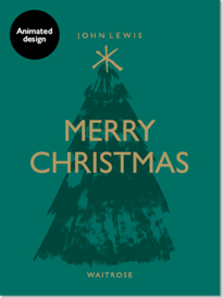Dark Green Christmas Tree - Animated