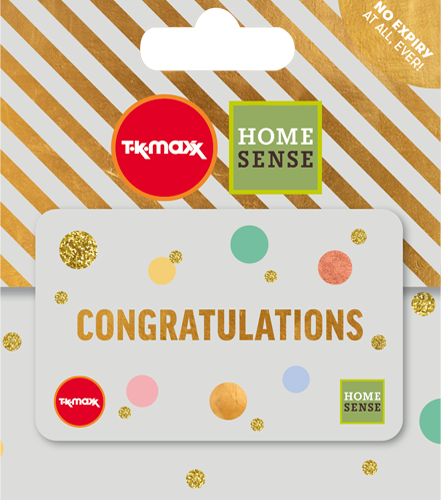 TKMaxx Congratulations 2025